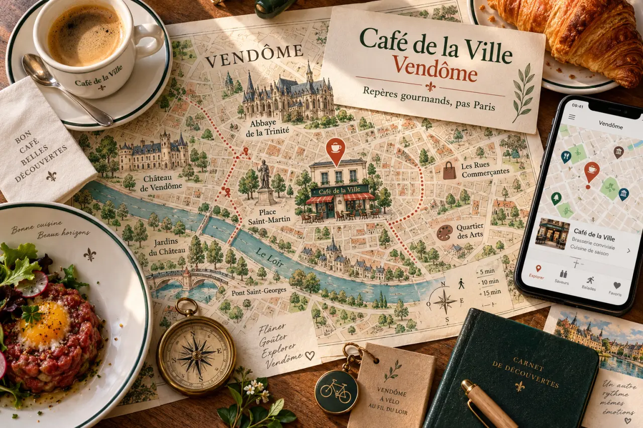 Café de la Ville : les repères pour trouver la brasserie de Vendôme, pas le lieu parisien