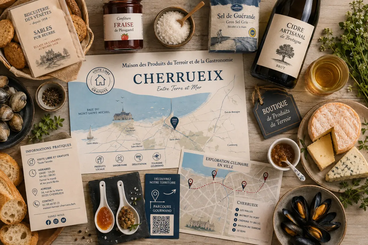 Maison des Produits du Terroir et de la Gastronomie à Cherrueix : visite gratuite, boutique et infos pratiques