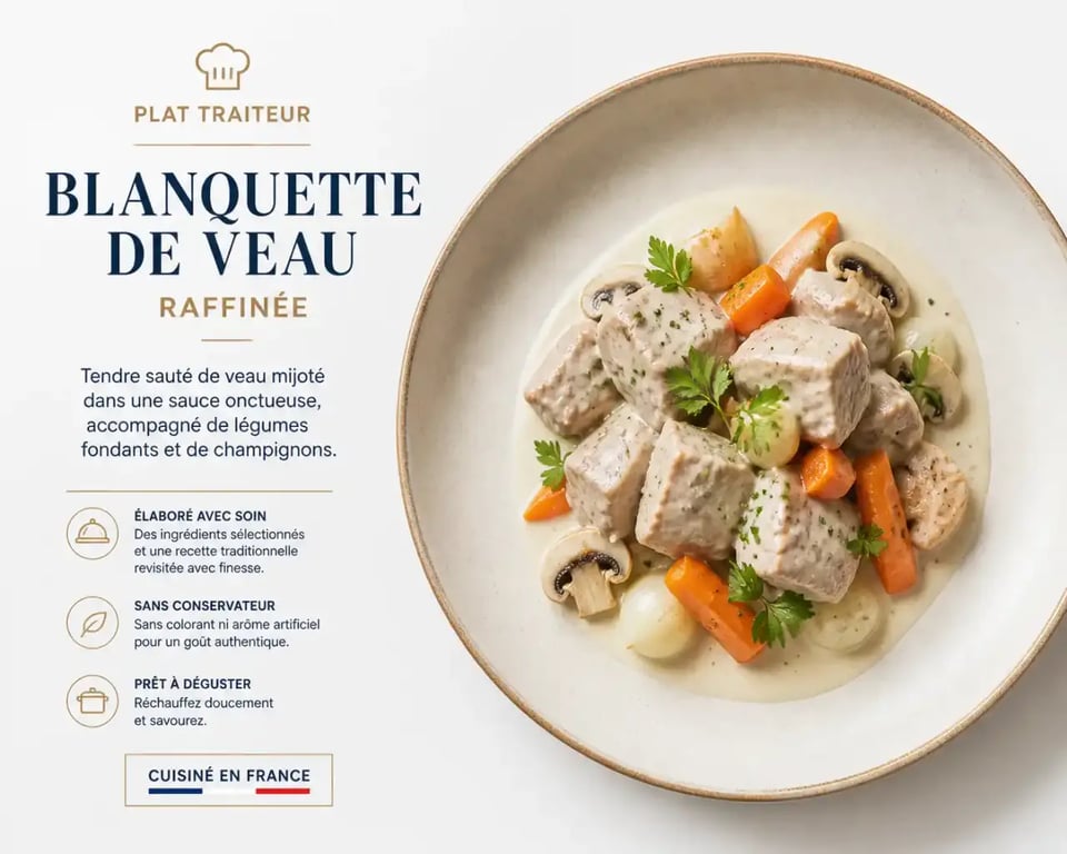 Plat traiteur cuisine maison Les Temps Gourmands
