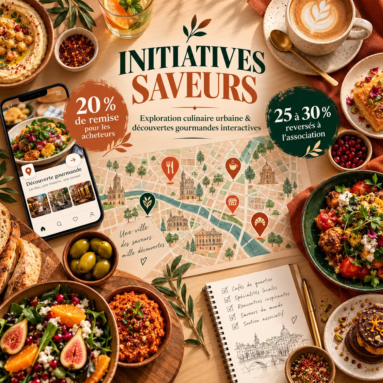Initiatives Saveurs : 20 % de remise pour les acheteurs, 25 à 30 % pour l’association