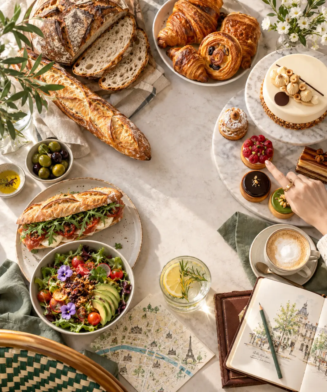 Les Arts Gourmands dans le 6ᵉ : pains, déjeuner et pâtisseries sur commande