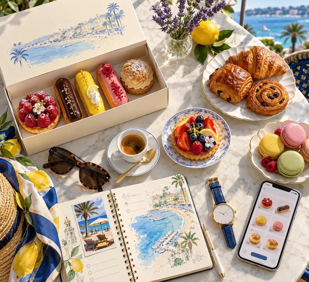 Pâtisserie Chez Noun : les horaires et les options pour commander à Juan-les-Pins