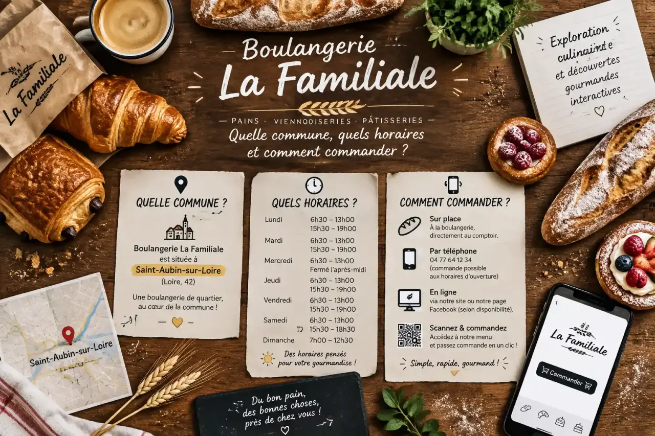 Boulangerie La Familiale : quelle commune, quels horaires et comment commander ?